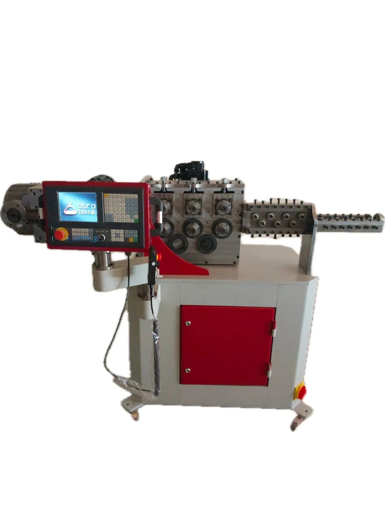 Cnc Kontrollü Tel Büküm Makinesi